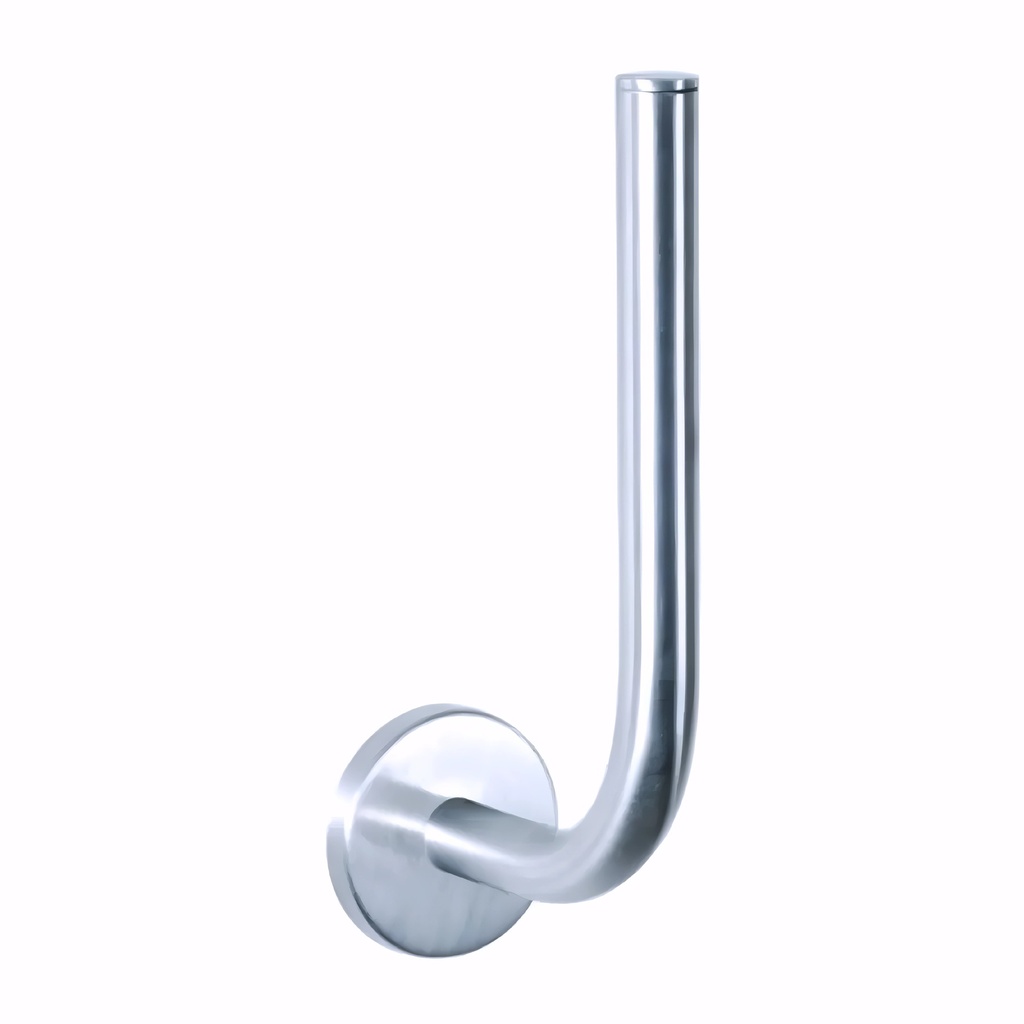 [0100023] Portarrollo higiénico doméstico en Acero Inox/Pulido serie Luxi reserva