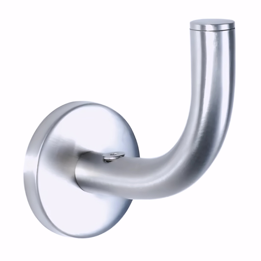 [0200021] Percha de baño en Acero Inox/Pulido serie Luxi ángulo 90º