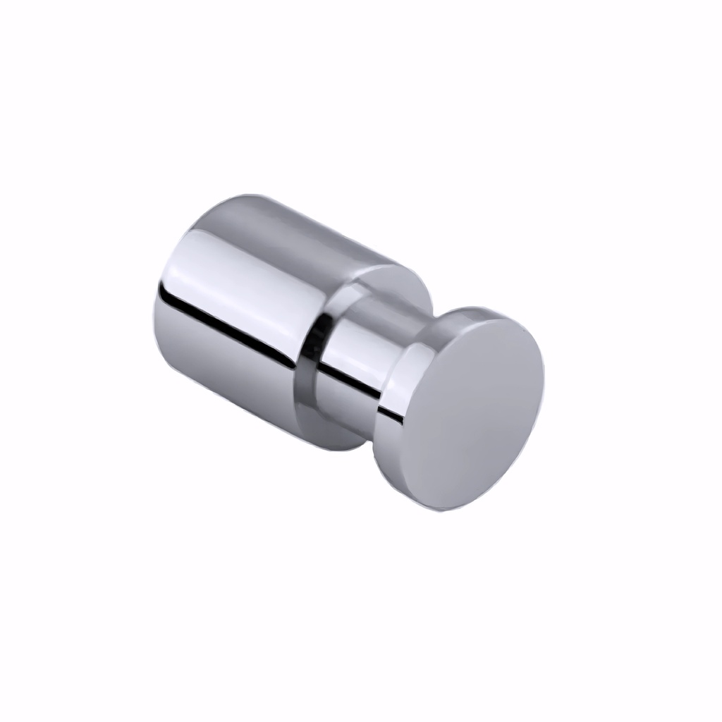 Percha de baño en Latón/Cromado serie Architect simple