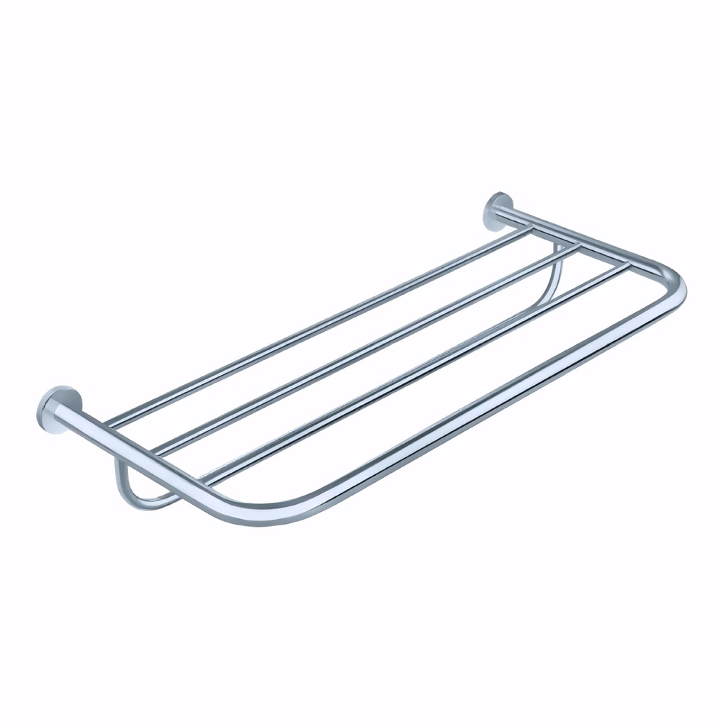 [0702031] Toallero repisa en Latón/Cromado serie Architect con barra