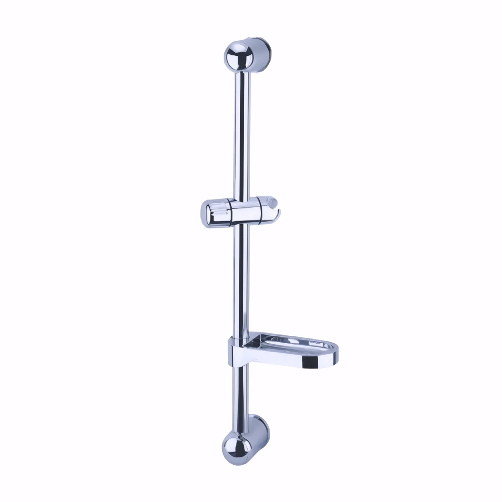 [1000011] Barra de ducha Onda 25 mm Bandeja cromada