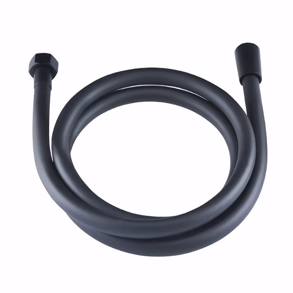 [1102010] Flexo de ducha en Poliester/Negro Rotocor 1,70 mts.