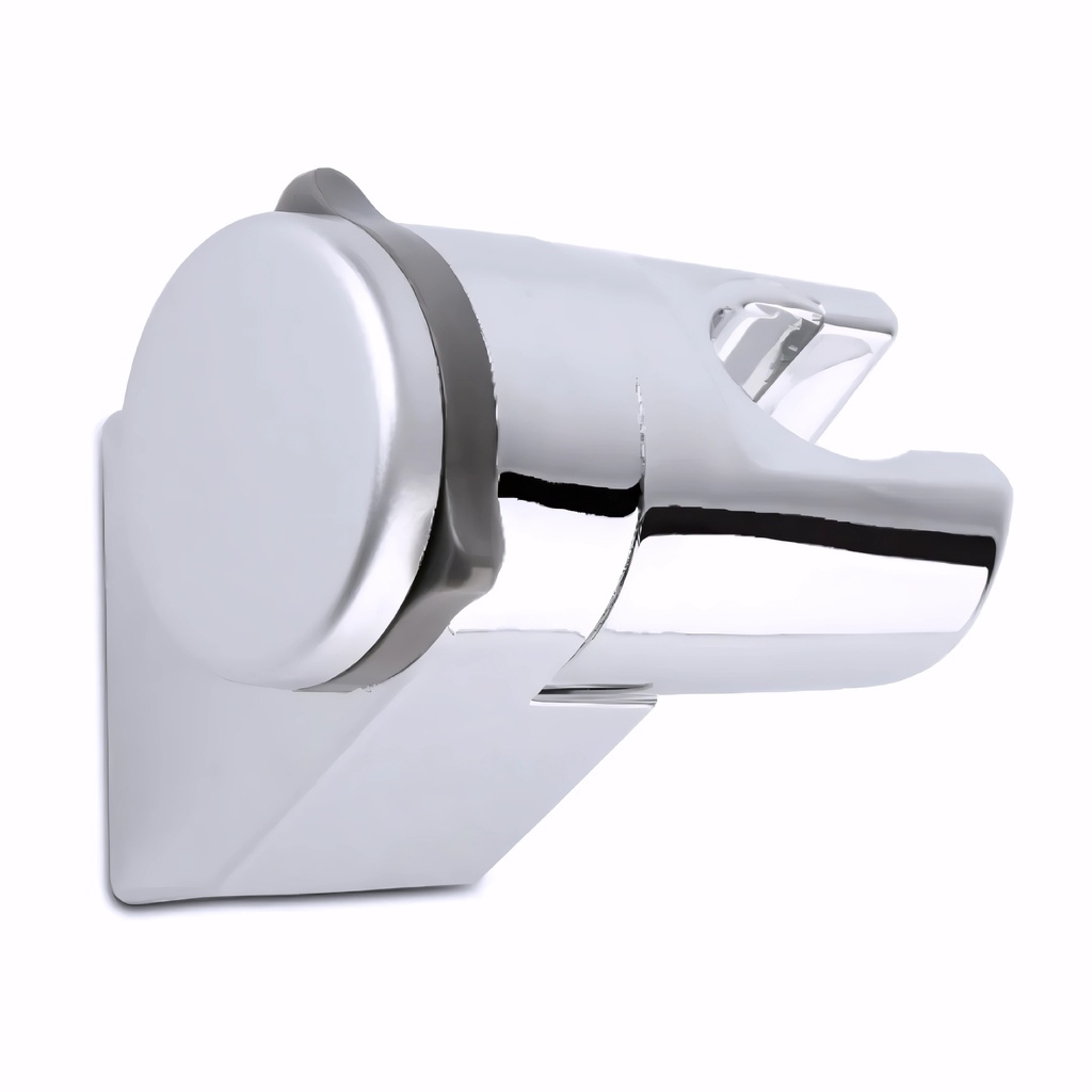 Soporte mango de ducha en Plástico ABS / Cromado a pared