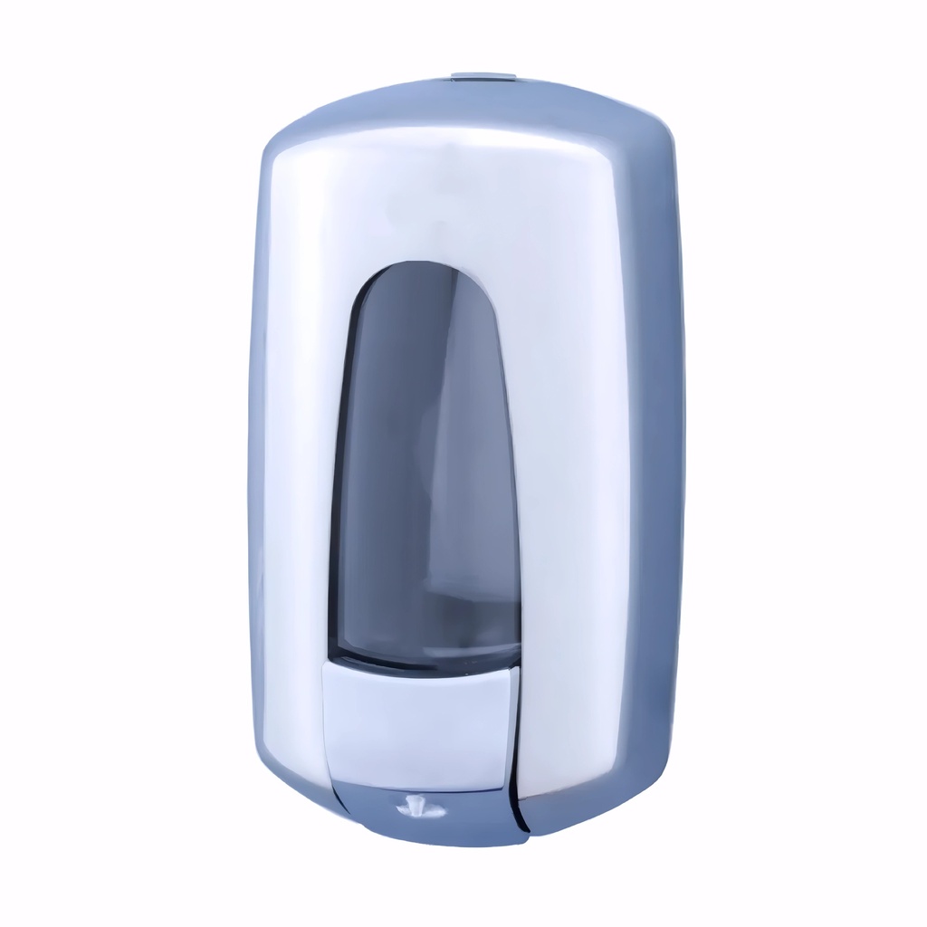 [1601511] Dosificador de gel en Acero inox / Brillo 900 ml pulsador rellenable Aitana