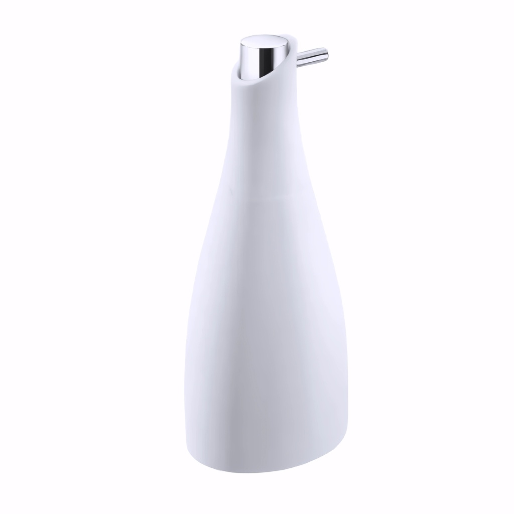 [1612830] Dosificador de gel en Cristal acrílico / Blanco mate encimera