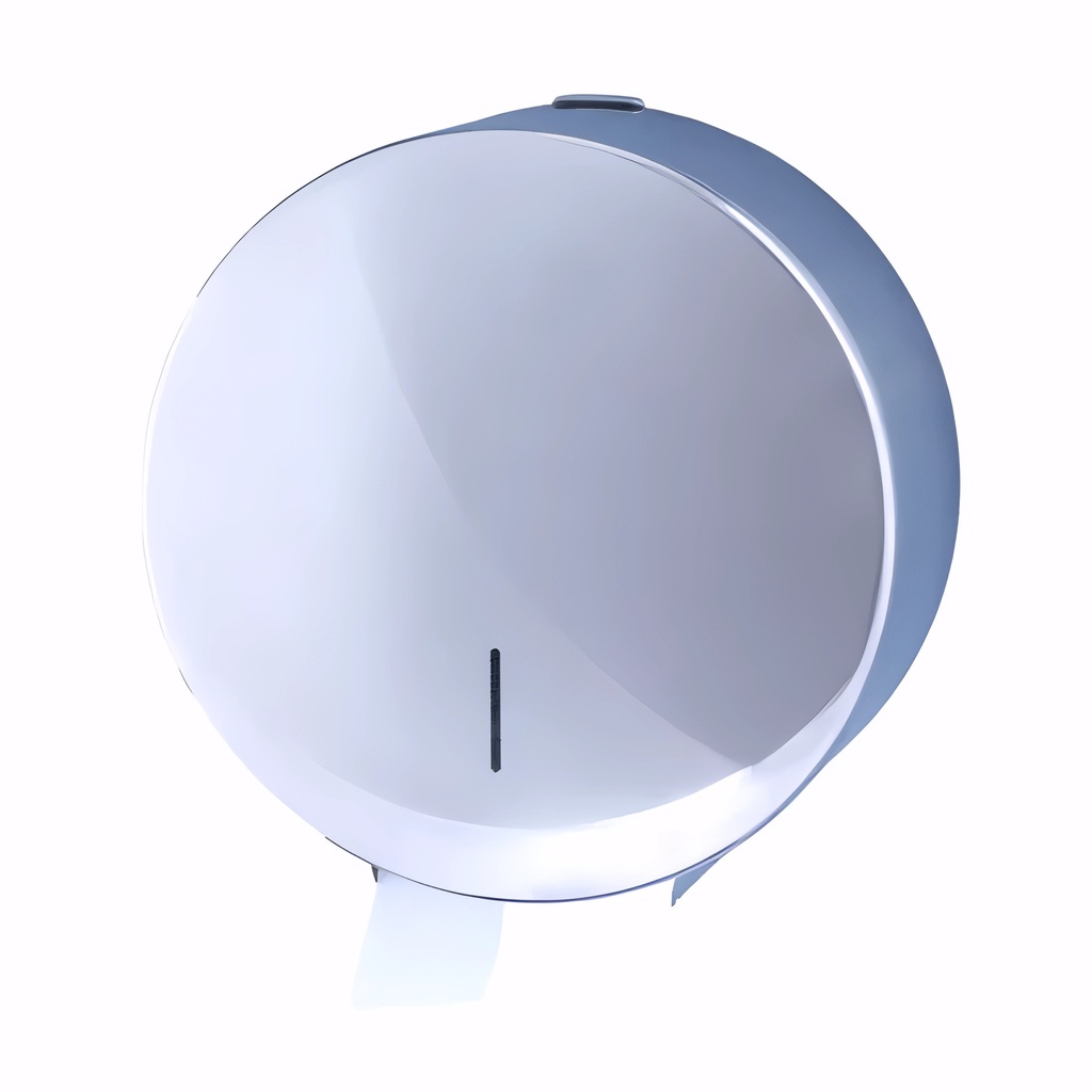 Dispensador papel higiénico Industrial en Acero inox / Brillo Ø rollo 220 mm
