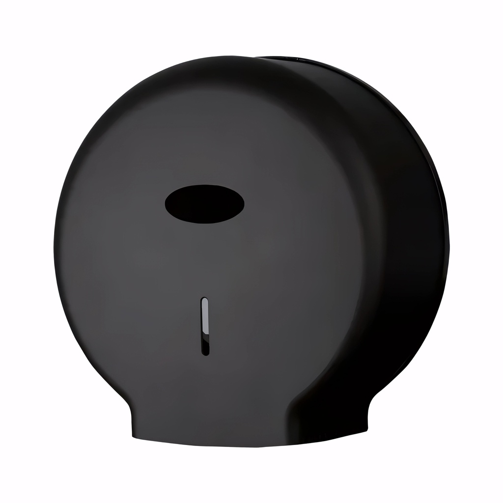 [1800070] Dispensador papel higiénico Industrial en Plástico / Negro Mate Ø rollo 220 mm