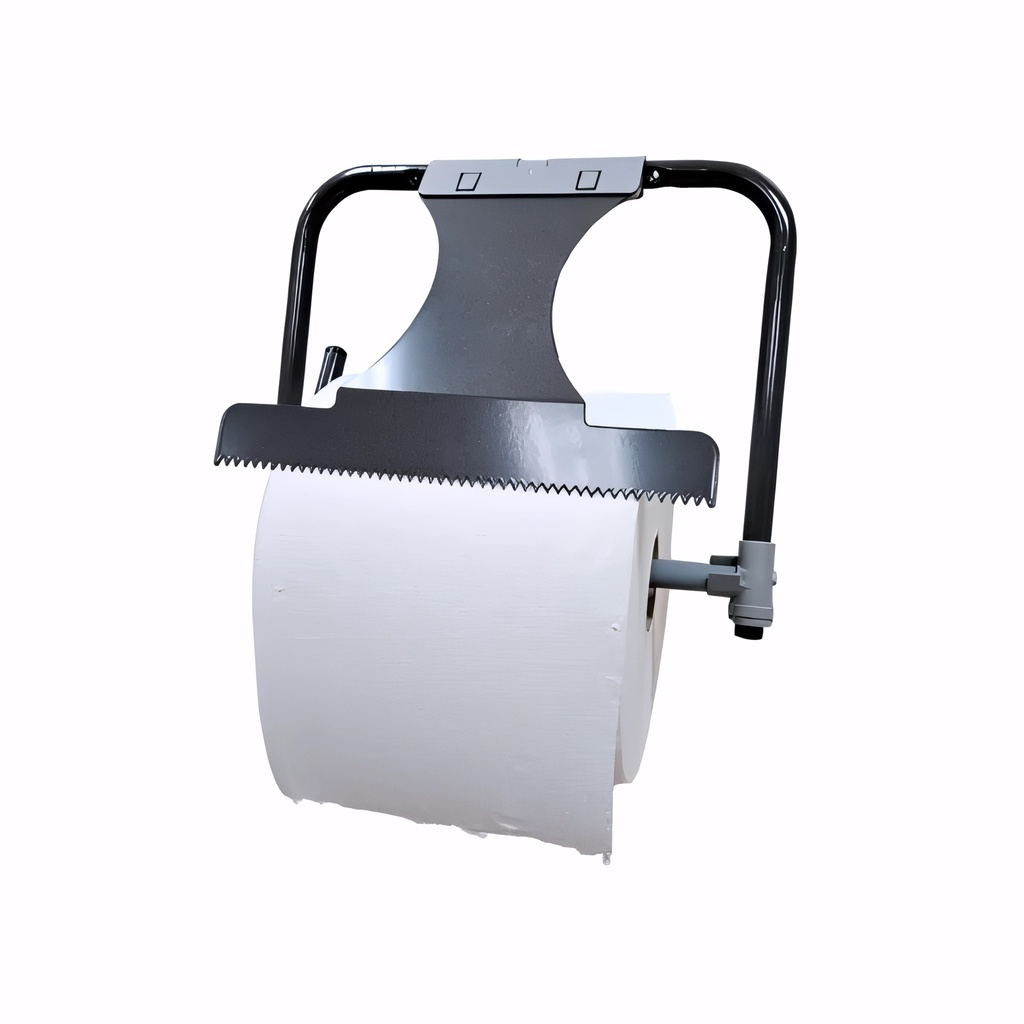 [2200001] Portabobina Mural en Tubo de acero pintado epoxi grafito