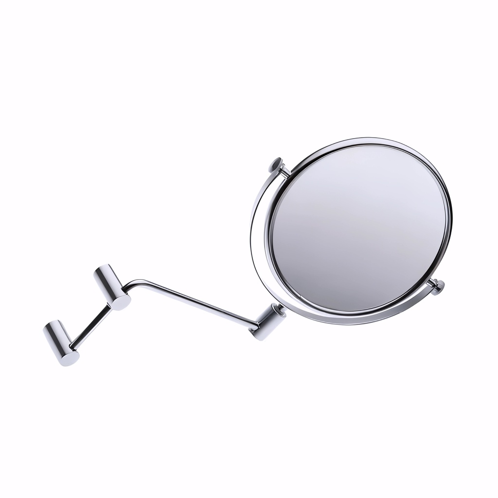 [2400101] Espejo de aumento de 1 brazo / 2 caras x 3 aumentos redondo