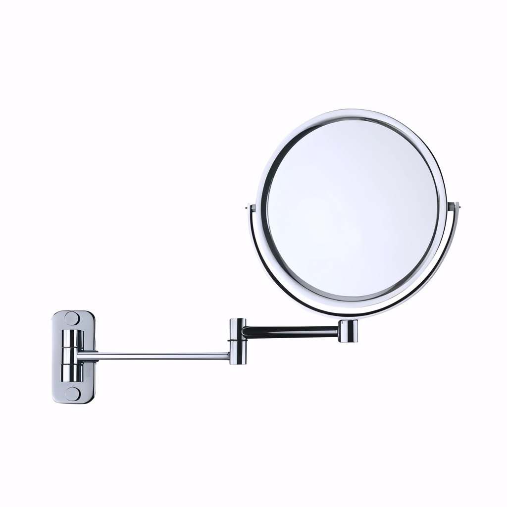 [2410009] Espejo de aumento 2 brazos / 2 caras x 2 aumentos  Redondo
