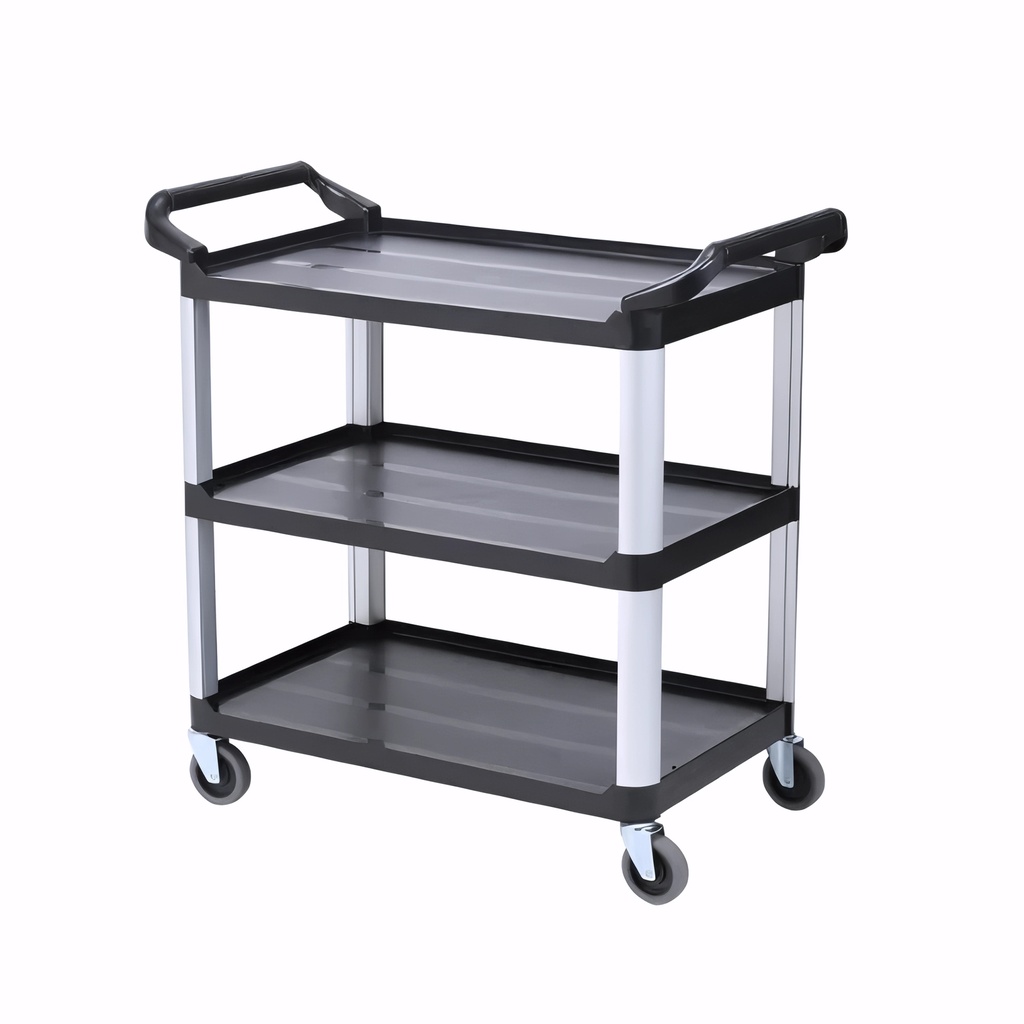 Carro de restaurante negro GCM