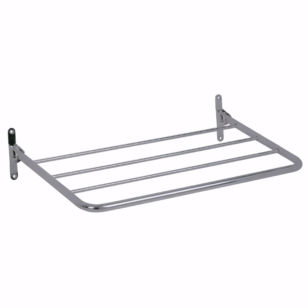 [3402206] Tendedero abatible en Acero Inoxidable Satinado 3 varillas 70 cm AISI 304