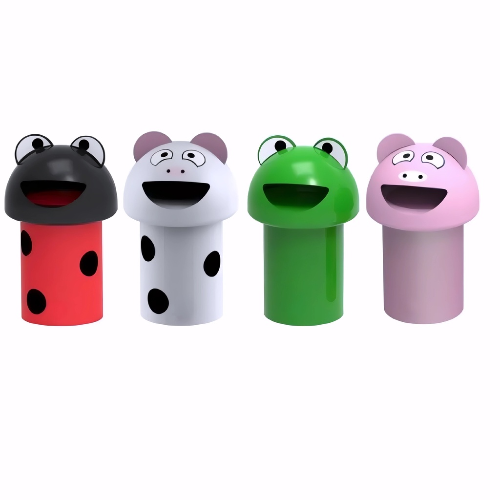 [4323150] Papelera para reciclaje en Plástico color a elegir 60 L Infantil MiniBuddy