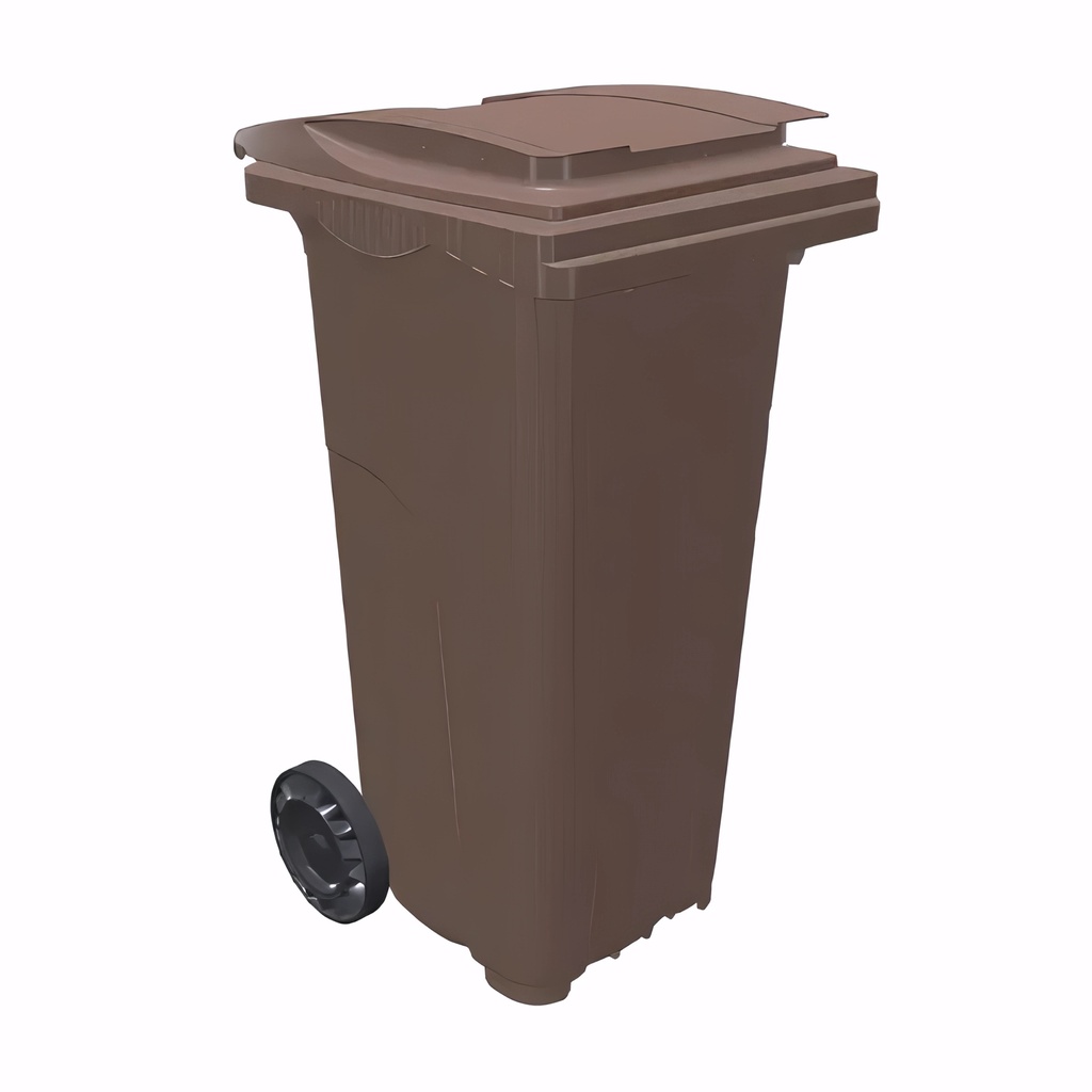 [4604070] Contenedor de 120 L en Polietileno marrón