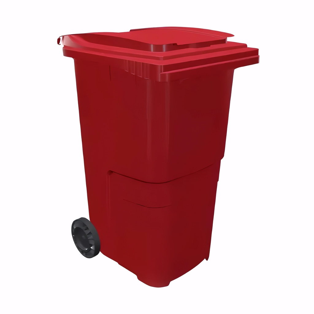 [4606050] Contenedor de 240 L en Polietileno rojo