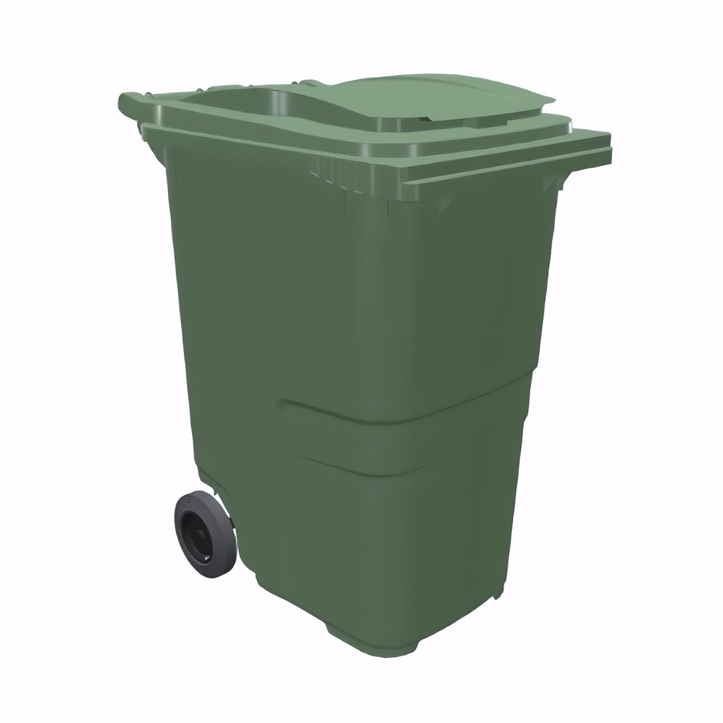 [4608040] Contenedor de 360 L en Polietileno verde alicante