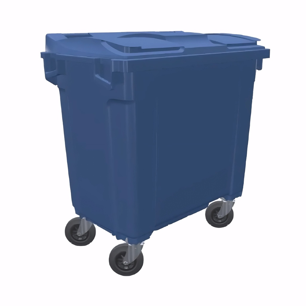 Contenedor de 800 L en Polietileno azul