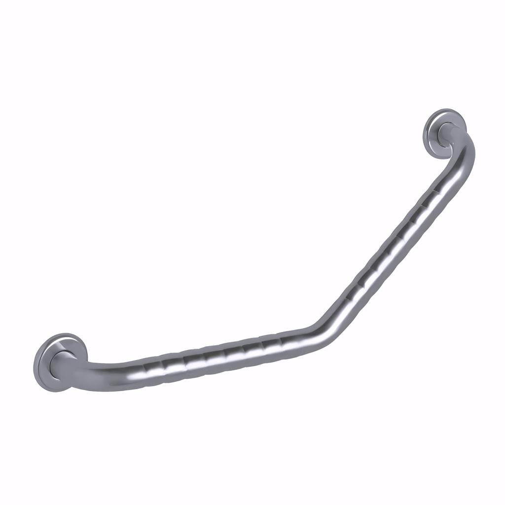 [4827100] Asidero Fijo de 30x30 cm Izquierda-Derecha en Acero inoxidable satinado ángulo 135º