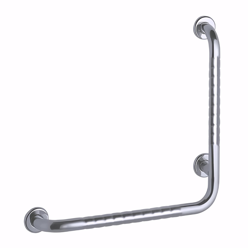 [4828100] Asidero Fijo de 50x50 cm Izquierda-Derecha en Acero inoxidable satinado ángulo 90º