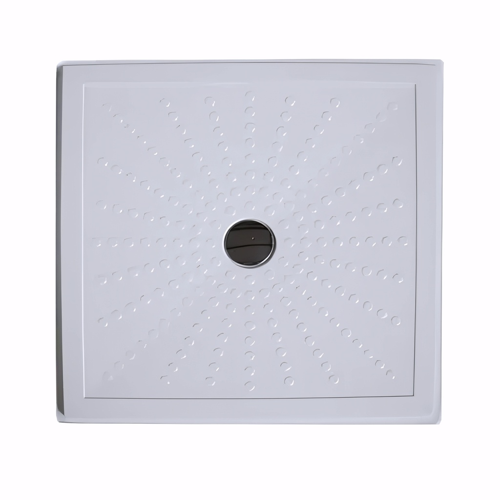 Plato de ducha en Fibra blanca 80x80 cm