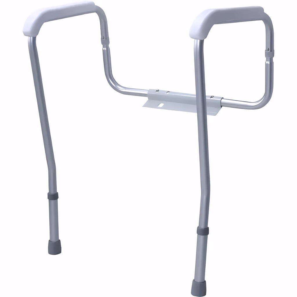 [4907000] Apoyabrazos para inodoro en Aluminio anodizado