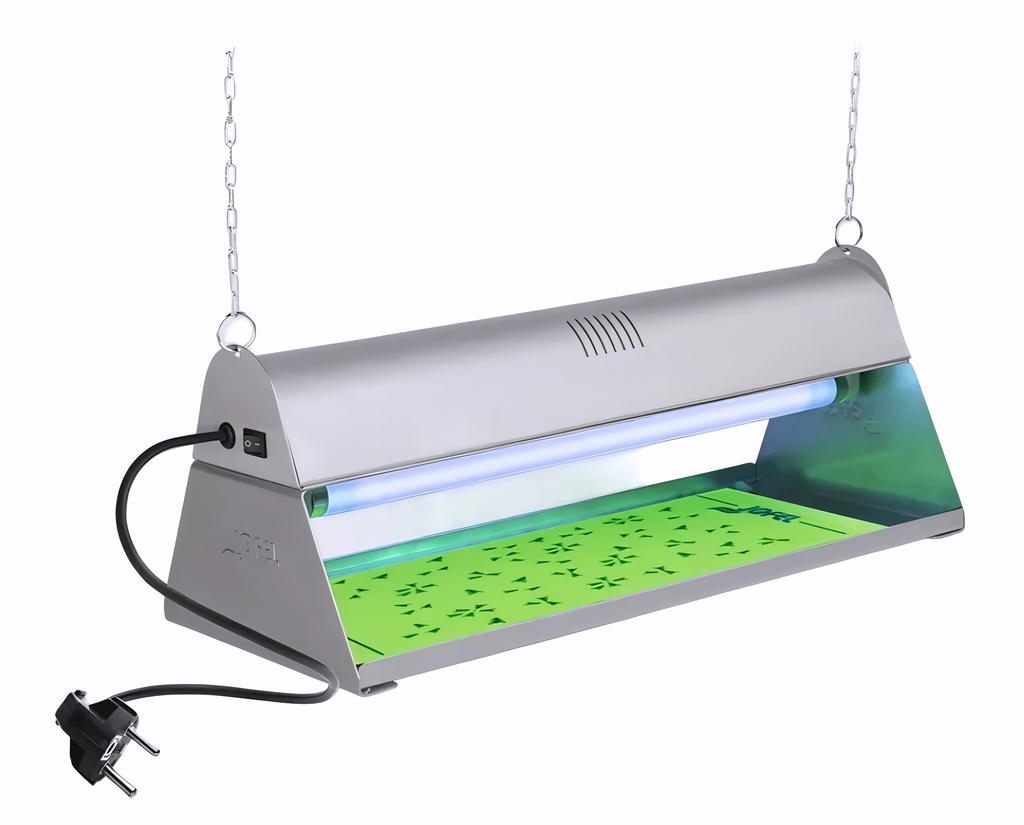 Exterminador de insectos en Acero inoxidable AISI 201 Adhesivo