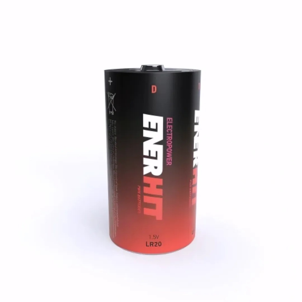 [5304050] Pila Enerhit Alcalina LR20-D (2 uds. blister)