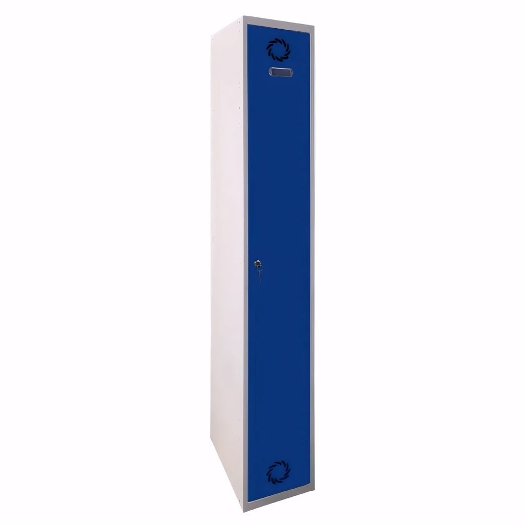 Taquilla de 1 puerta Metálica Eco Pro Inicial 250 mm con cerradura cromada de cilindro