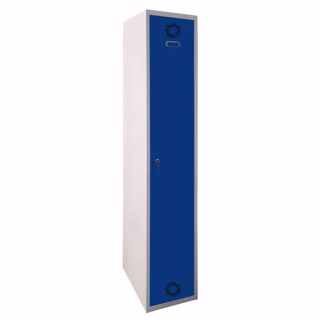 Taquilla de 1 puerta Metálica Eco Pro Inicial 300 mm con cerradura cromada de cilindro
