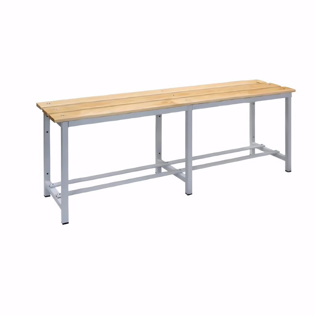 [5600200] Banco en Madera y acero 1500 mm de largo